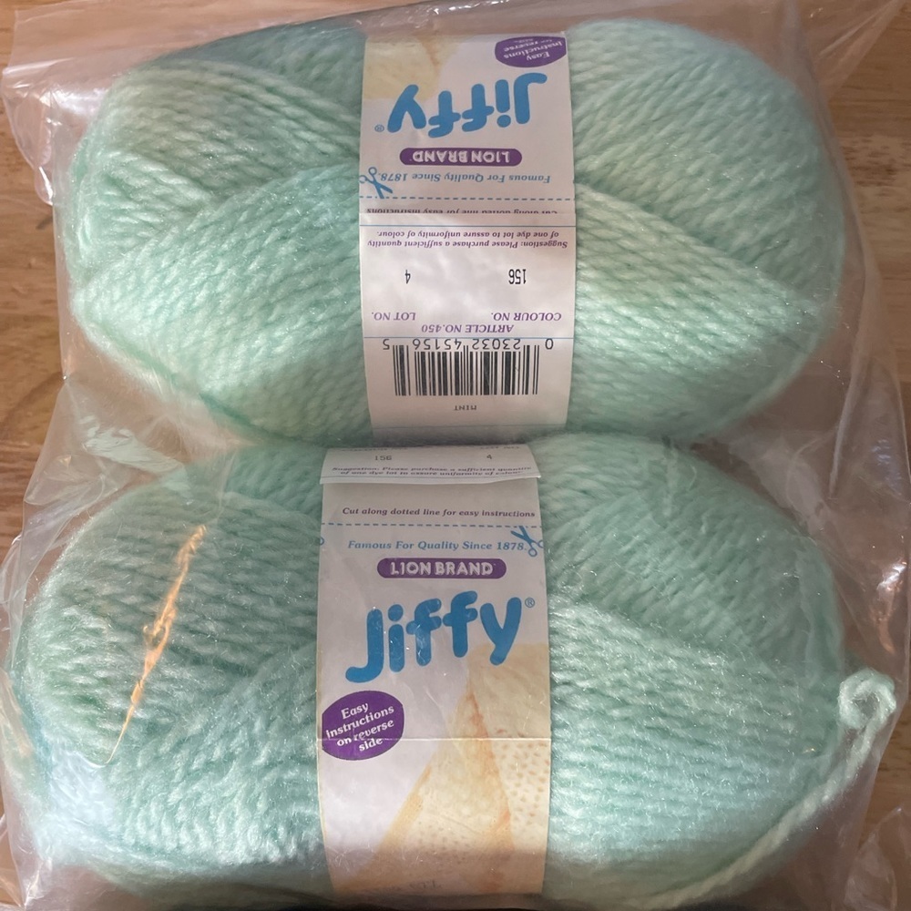 Lion Brand Jiffy And Patina Canadians Yarn New